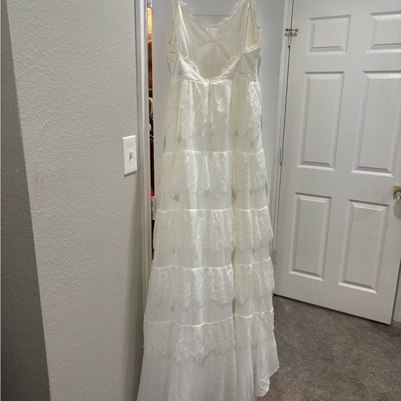 Free People Boho Maxi Dress Size 6 - Picture 3 of 7